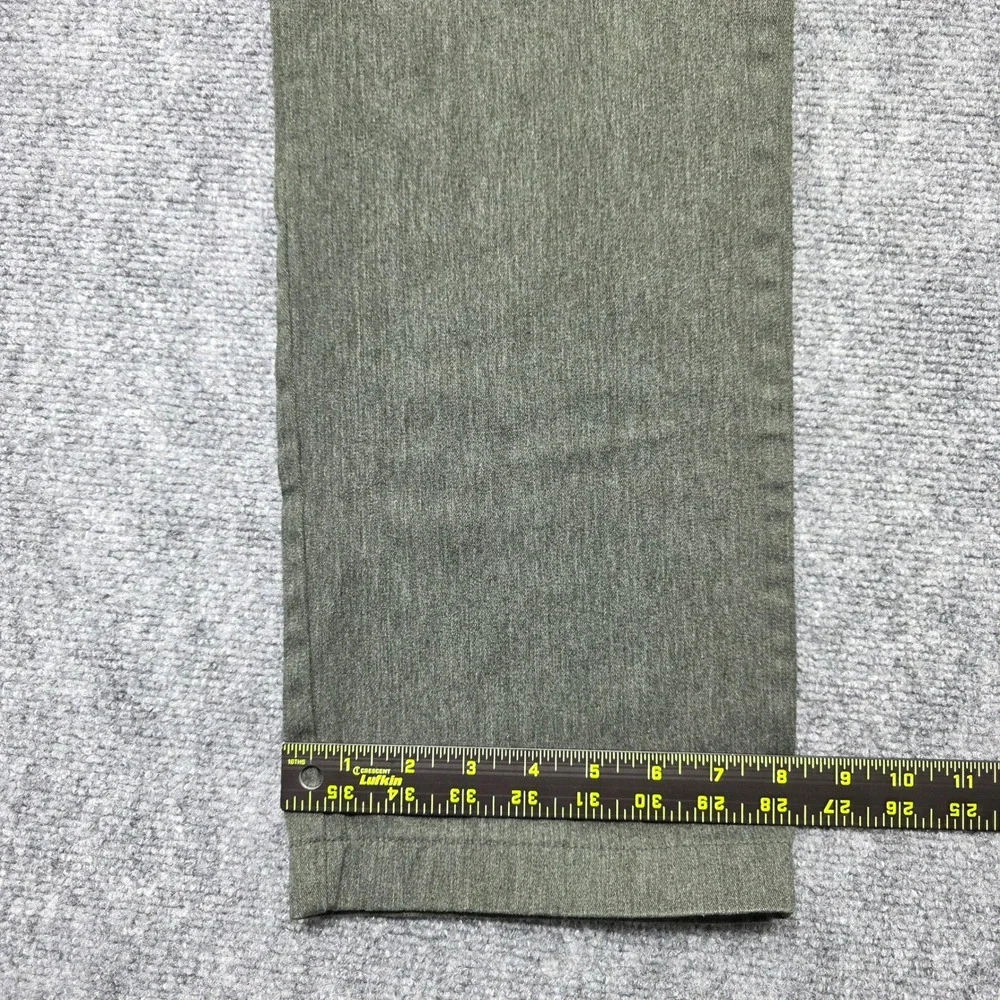 Volcom Vmonty‎ Modern Stretch Chino Pants Men's 36 Heather Olive Green A11313S1